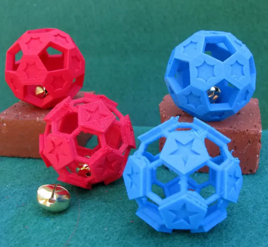 3D-Printed Cat Toys, Perfect for batting, chasing, and pouncing