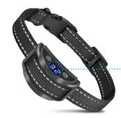 Dog Anti-Bark Collar with Vibration, Sound, and Static – Adjustable Sensitivity, Waterproof, Rechargeable, LED Display, Suitable for Small, Medium & Large Dogs