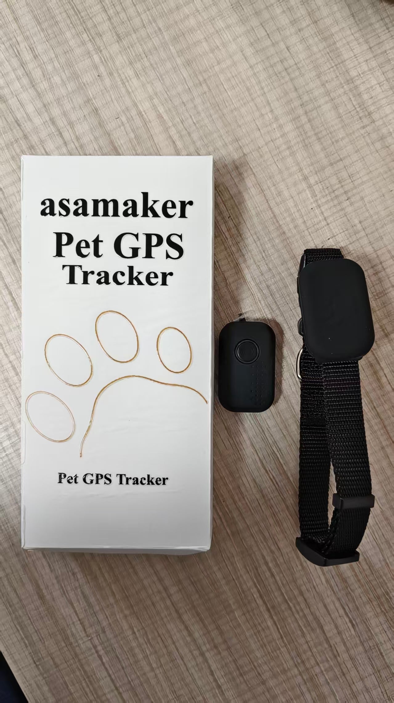 asamaker Pet GPS Tracker – Smart GPS Tracking for Dogs, Cats & Small Pets