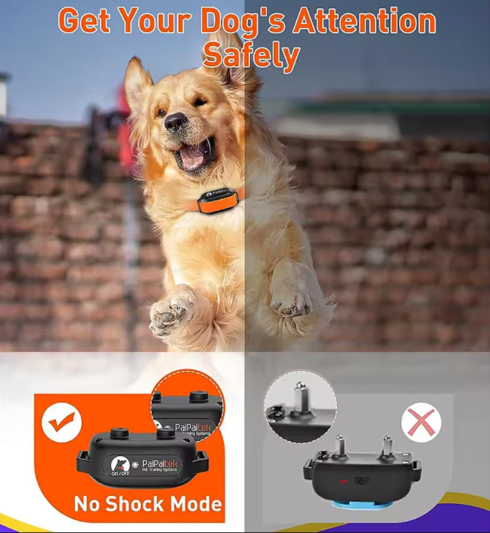 Dog Bark Collar, Auto Bark and Dog Training Collar Combo